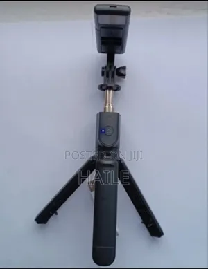 Bluetooth Black Selfie Stick Tripod With Free Delivery