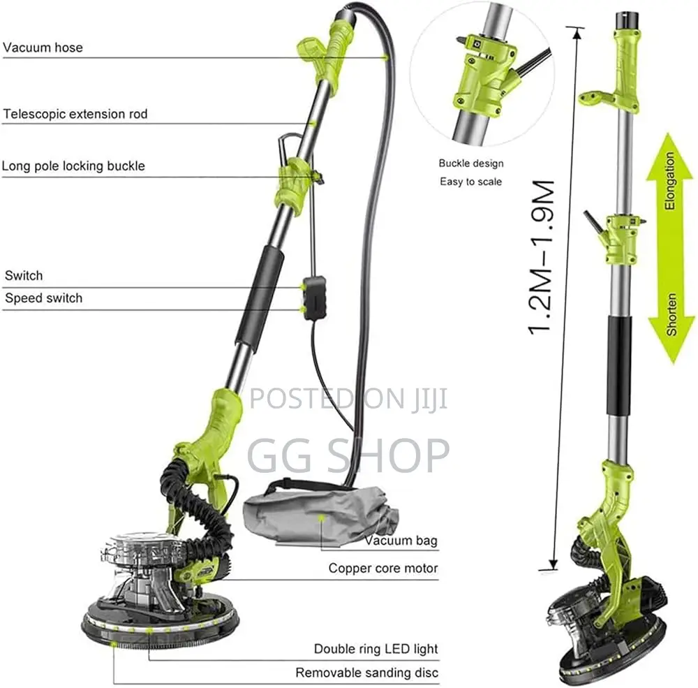 Drywall Sander (ብርጭቆ ወረቀት ማሻ)