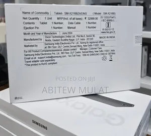 New Samsung Galaxy Tab A9 128 GB Gray