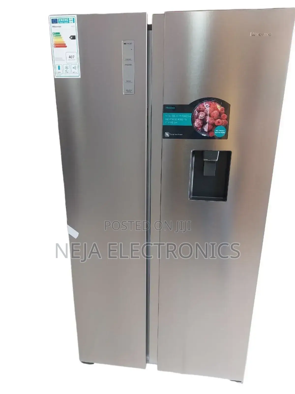 Hisense Refrigerator 508l Side by Side for in Fridge Deliver