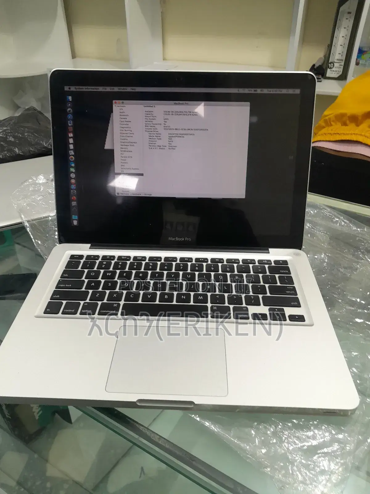 New Laptop Apple MacBook Pro 2012 16GB Intel Core I5 SSD 256GB