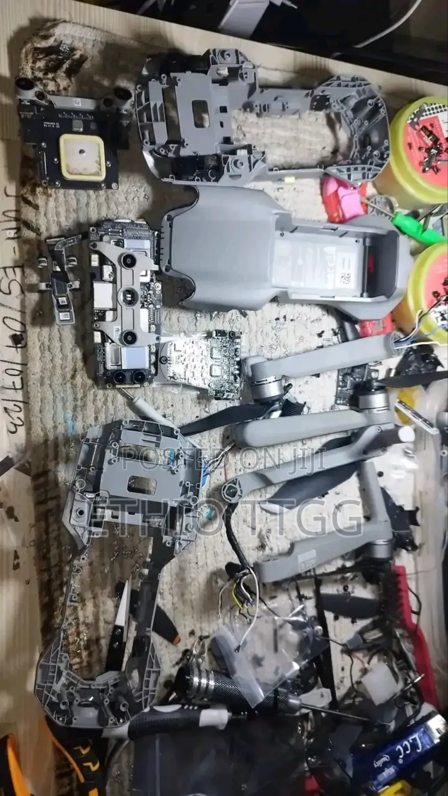 Drone ጥገና Dji.