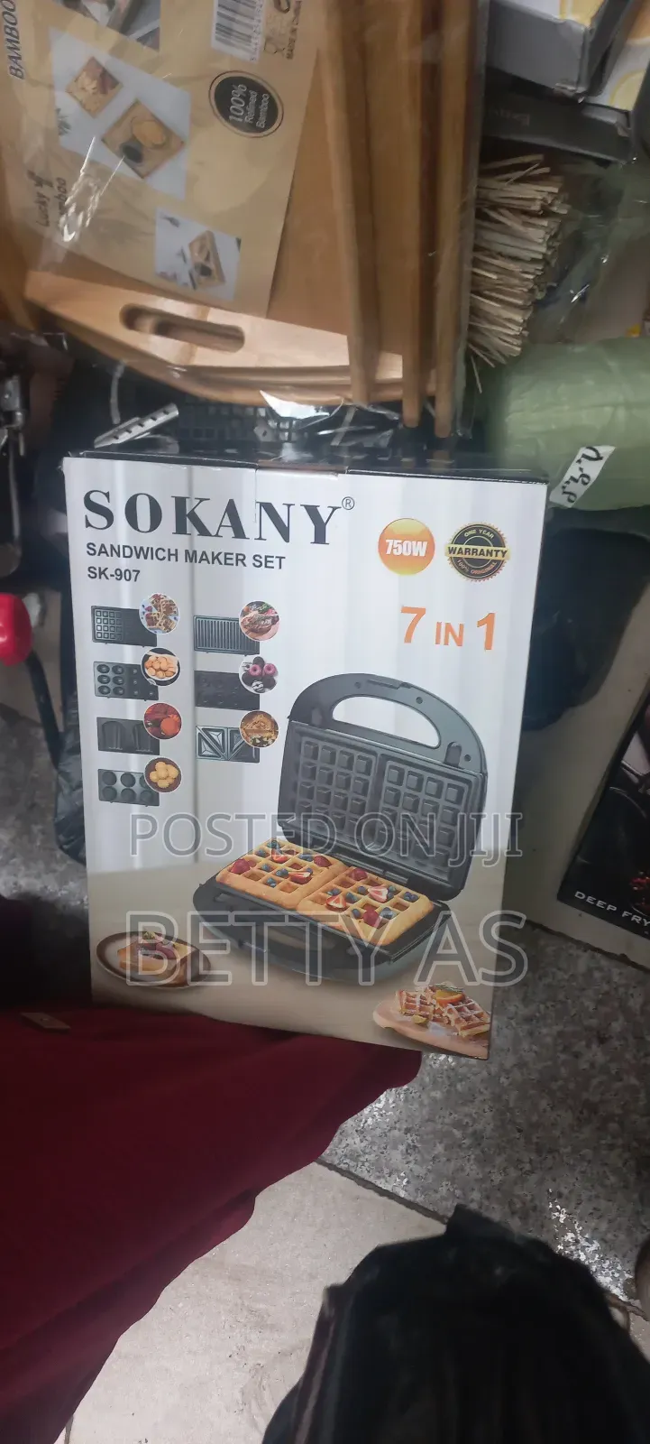 Sokany 7 in 1 Multi Functional Sandwich Maker