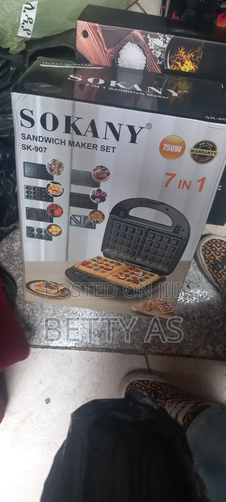 Sokany 7 in 1 Multi Functional Sandwich Maker