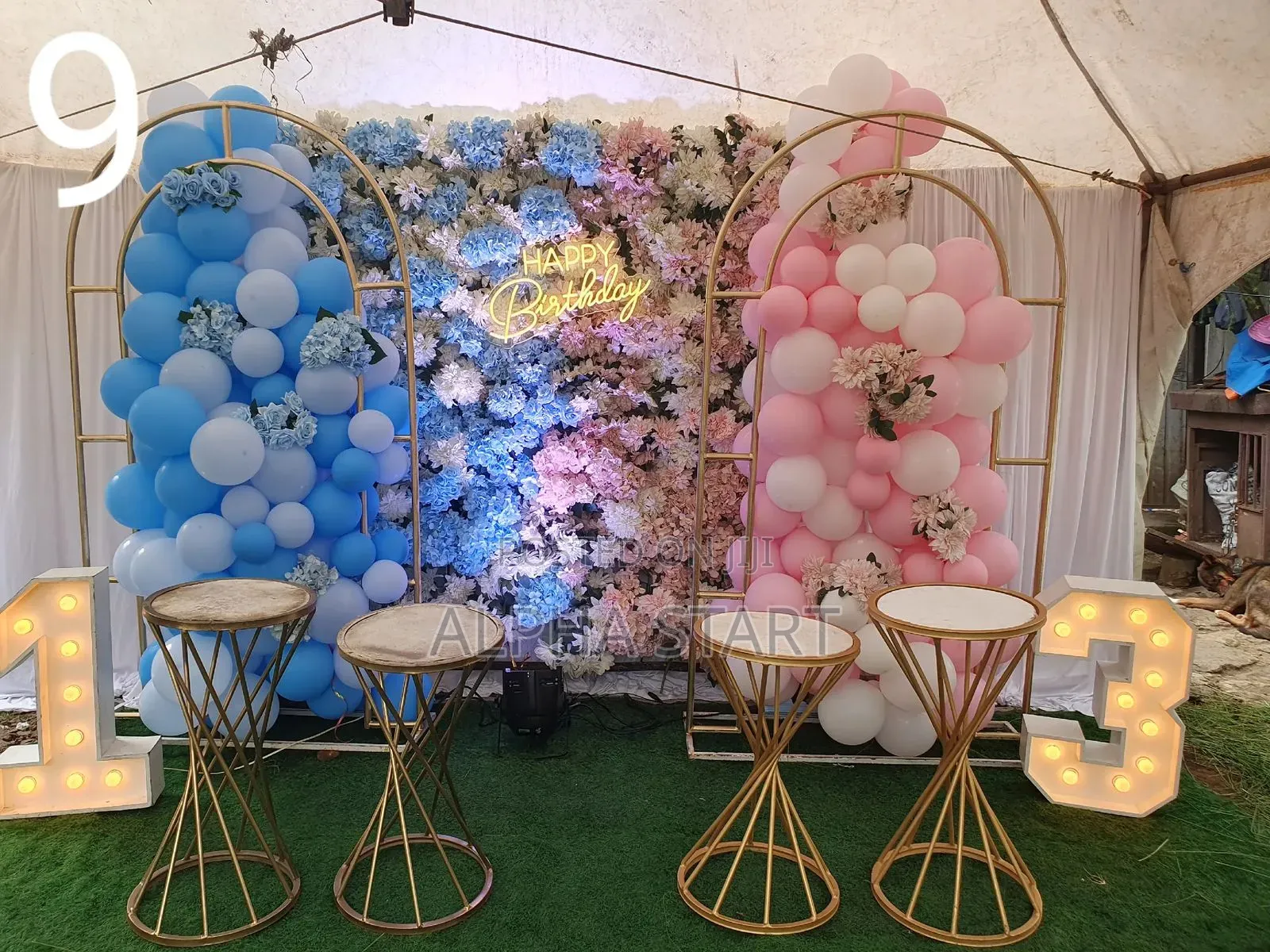 Alpha Decor ለ ሰርግ ለልደት ለክርስትና ለቤቢ ሻወር ሙሉ አገልግሎት እንሰጣለን