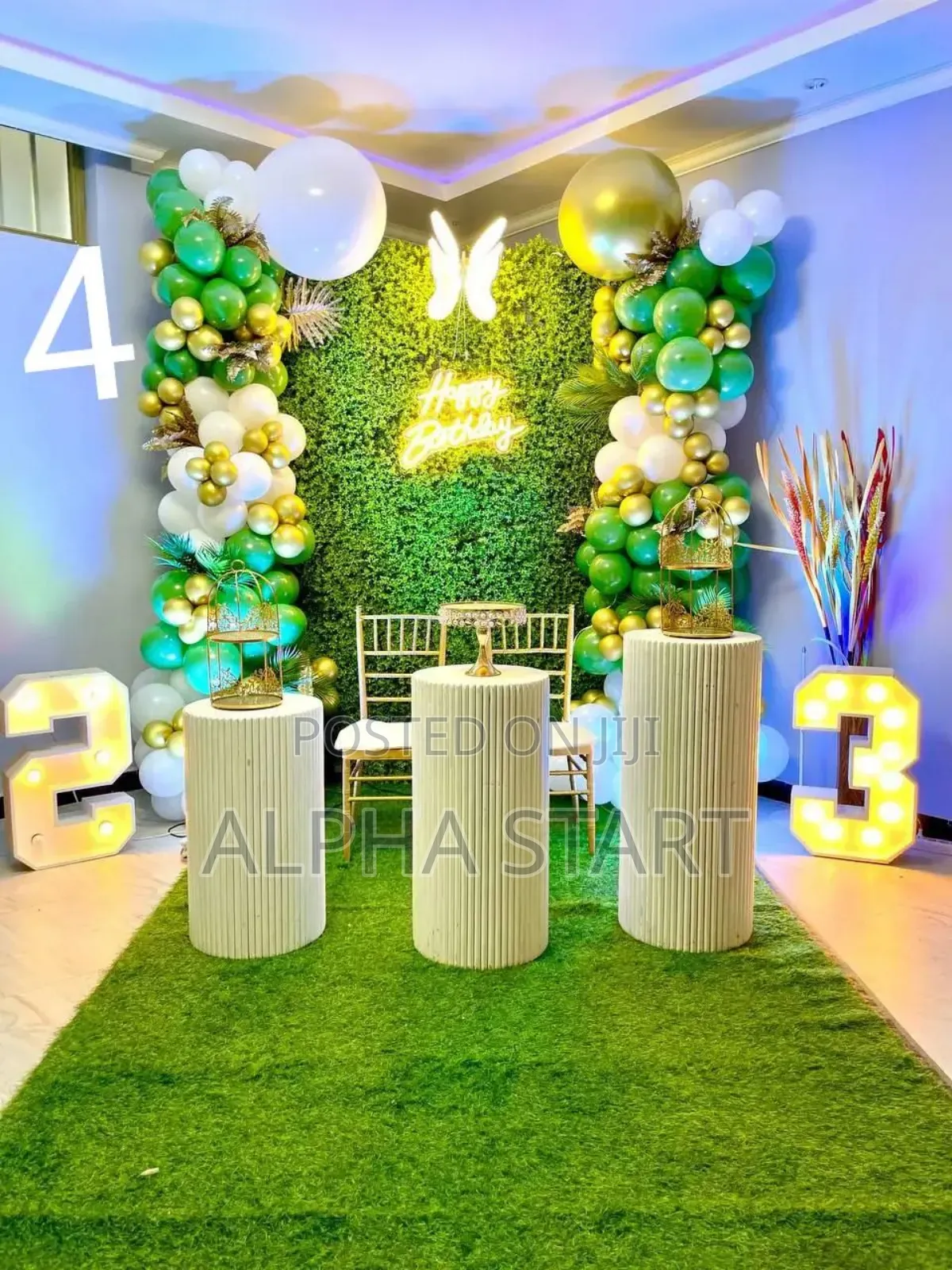 Alpha Decor ለ ሰርግ ለልደት ለክርስትና ለቤቢ ሻወር ሙሉ አገልግሎት እንሰጣለን