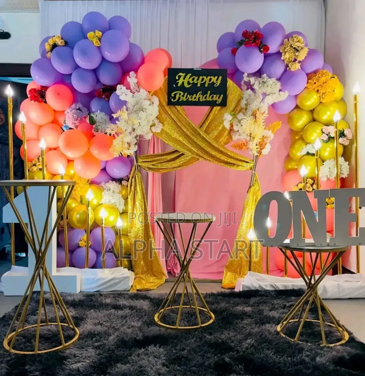 Alpha Decor ለ ሰርግ ለልደት ለክርስትና ለቤቢ ሻወር ሙሉ አገልግሎት እንሰጣለን