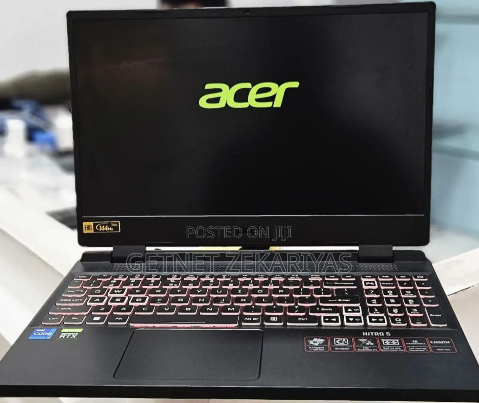 New Laptop Acer Nitro 5 16GB Intel Core I7 SSD 512GB