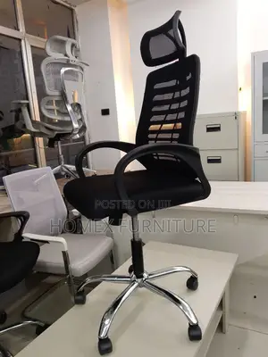 Office Managerial Chair [Mesh] የቢሮ ሜሽ ወንበር