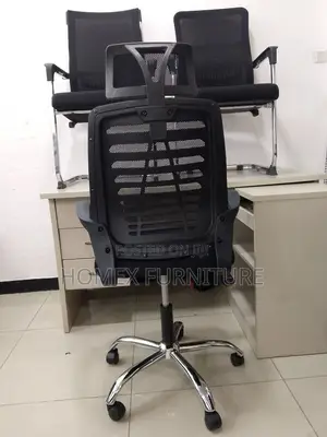 Office Managerial Chair [Mesh] የቢሮ ሜሽ ወንበር