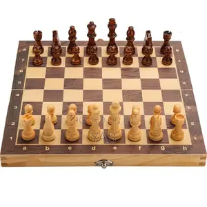 Photo - Wooden Chessboard With Marble Pieces