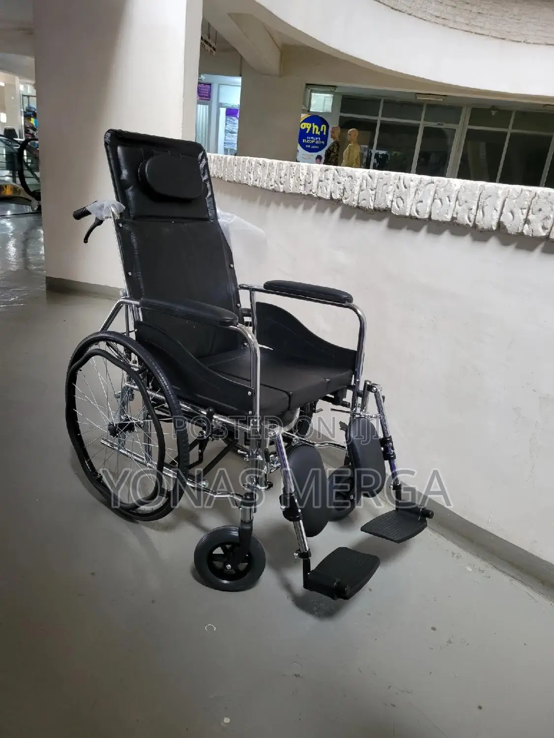 Solid Rubber Front Back Wheels Wheelchair፵₷Wheelchair፻∞ዊልቼር