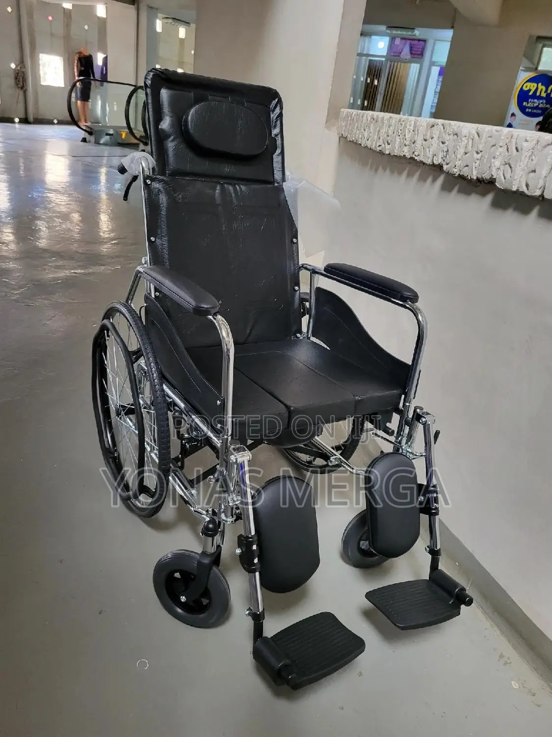 Wheelchair ፪₮Standard Narrow150kg Adjustable Seat Wheelchair