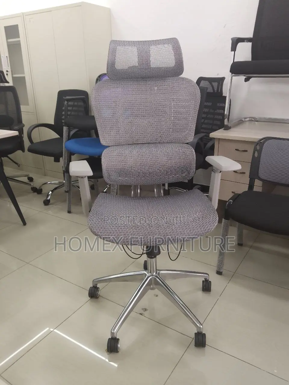 Office Furniture Chair የቢሮ ፈርኒቸር ወንበር Ergonomics