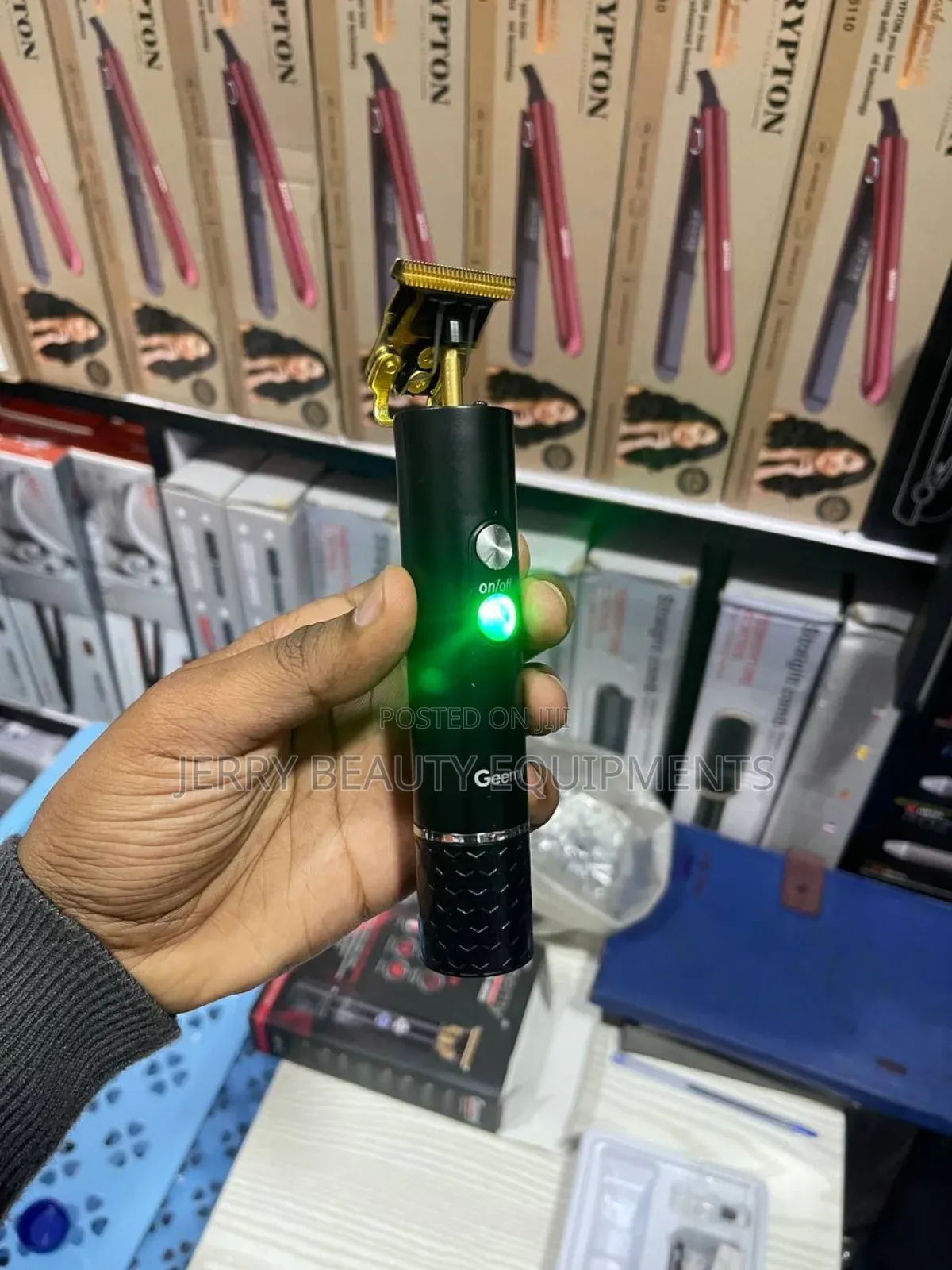 Geemy Professional Hair Trimmer Gm-6605