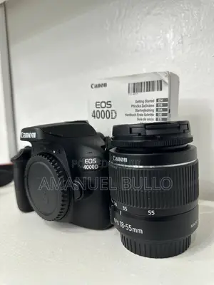 Photo - Canon 4000d Camera With Full Accessory