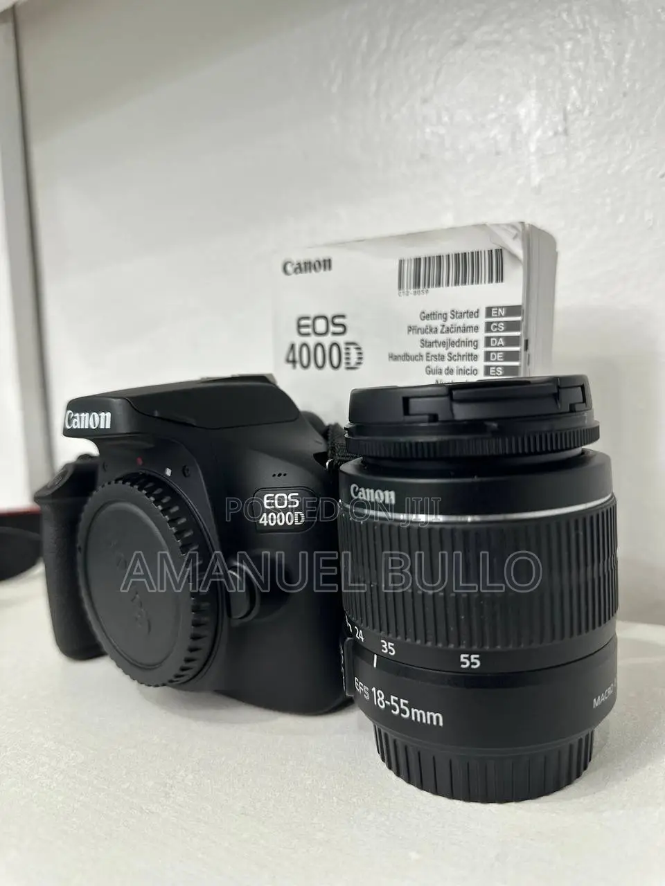 Canon 4000d Camera With Full Accessory