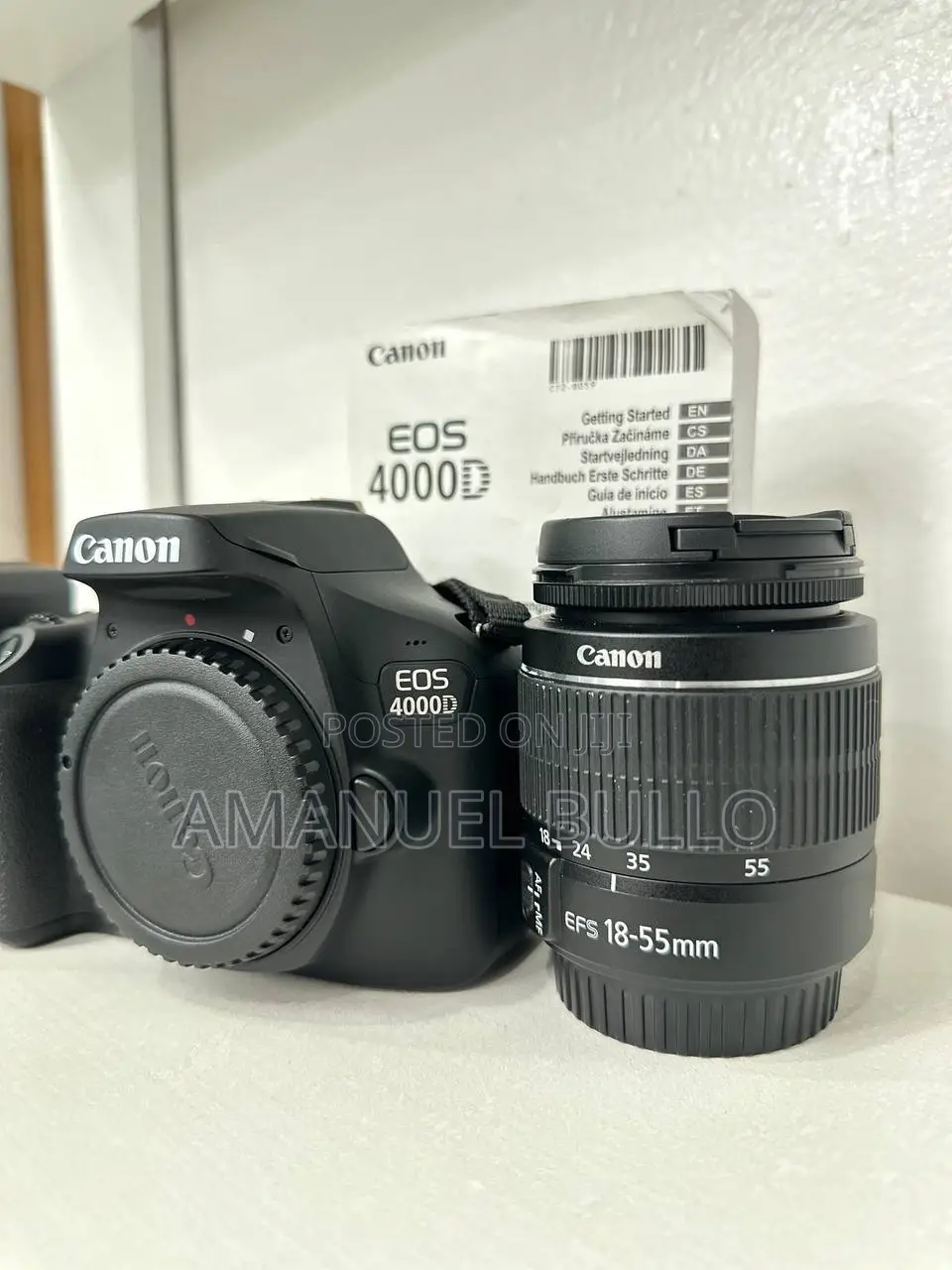 Canon 4000d Camera With Full Accessory