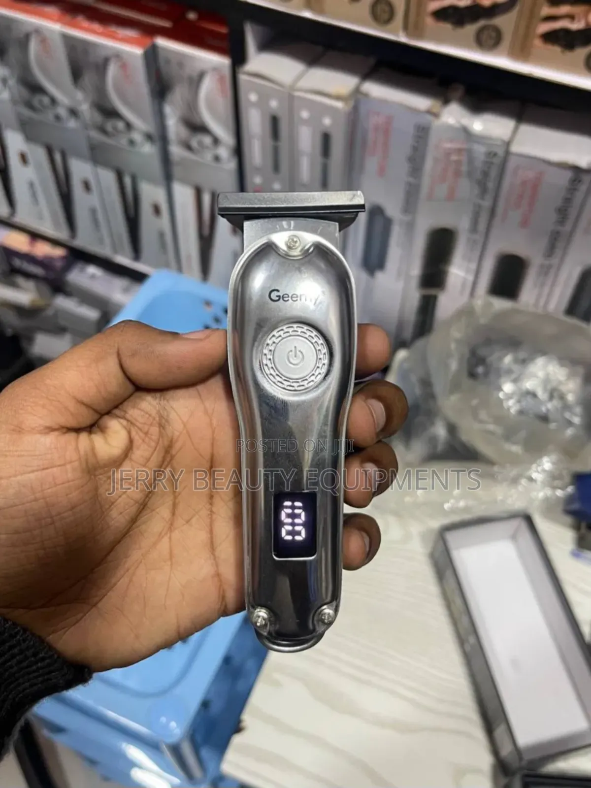 Geemy Rechargeable Hair Trimmer Gm-6682