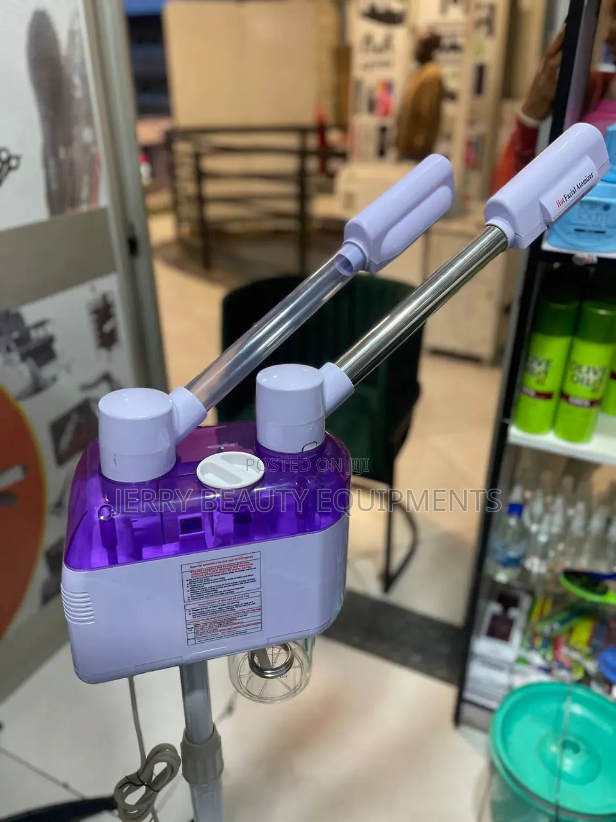 Facial Steamer Device የፊት ስቲም ማሽን