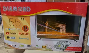 Photo - Diamond Tv 55 Inch Smart Android Tv New 2025