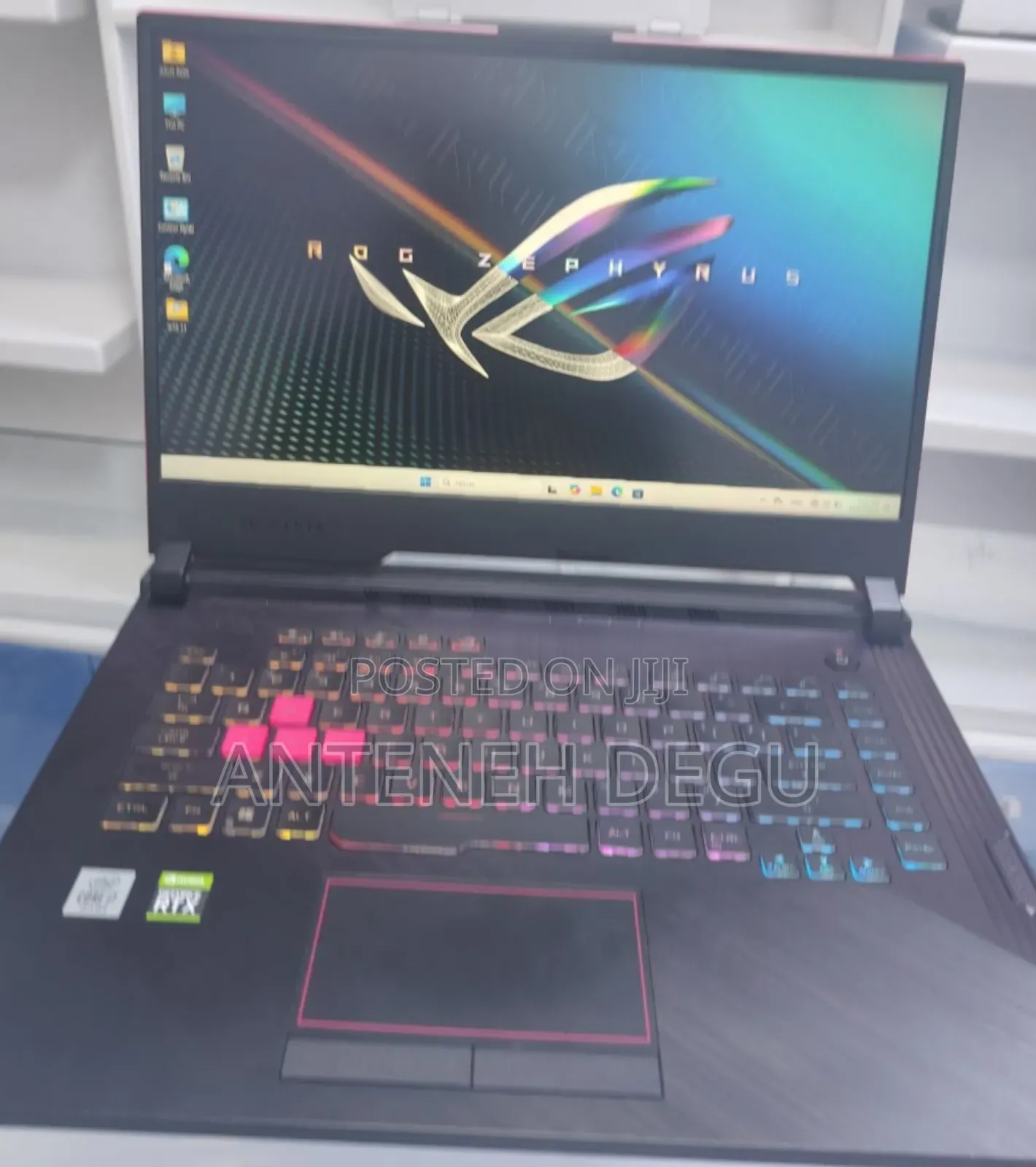 New Laptop Asus ROG Strix G15 16GB Intel Core I7 SSD 1T