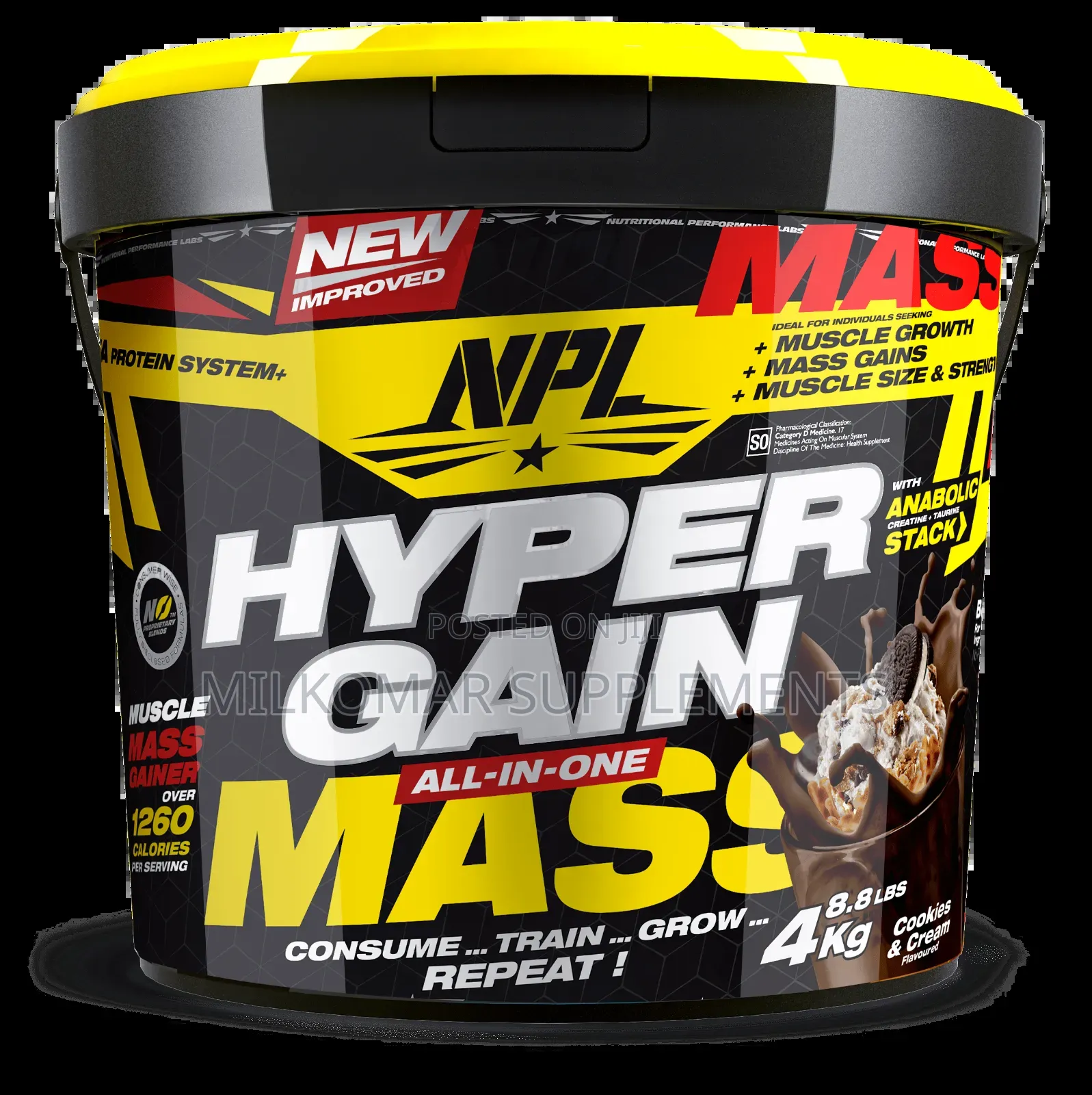 Hypergain Mass 4kg,Npl
