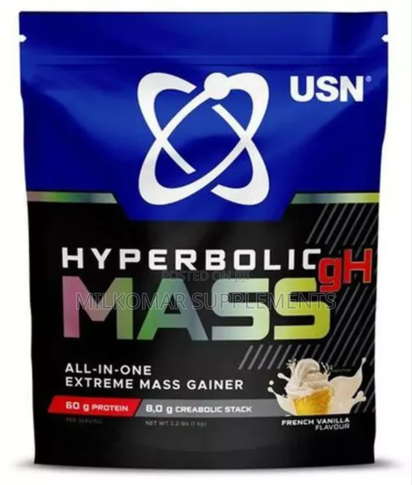 Protein Shake 1 Kg Hyperbolic Mass