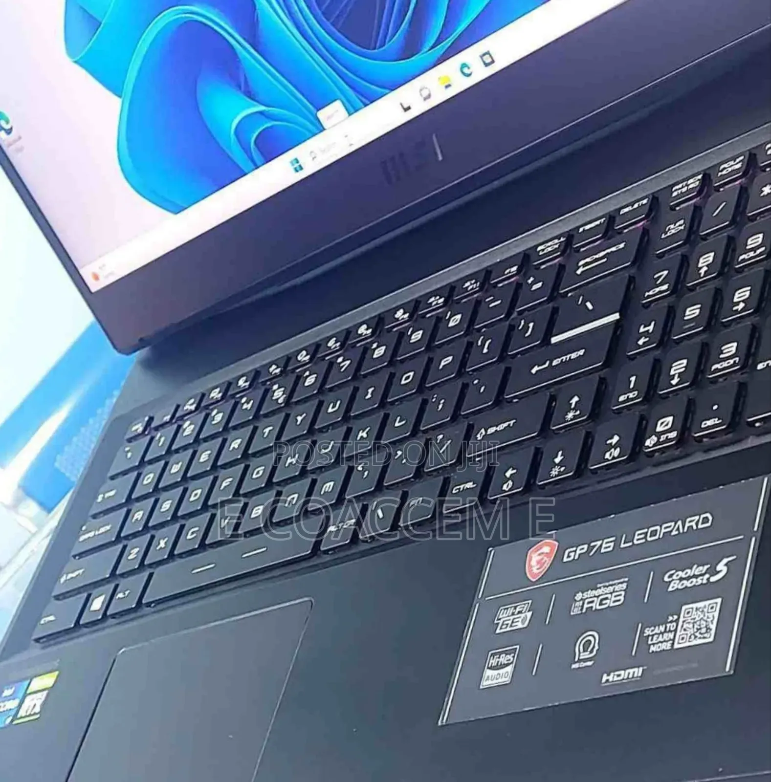 New Laptop MSI 16GB Intel Core I7 SSD 1T