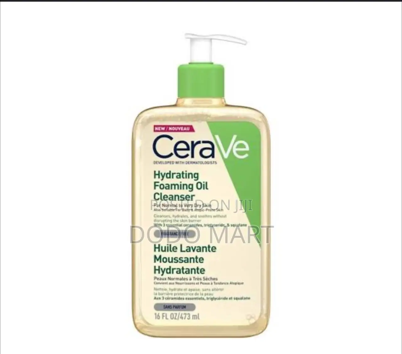 Cerave Hydrating Foaming Oil Cleanser