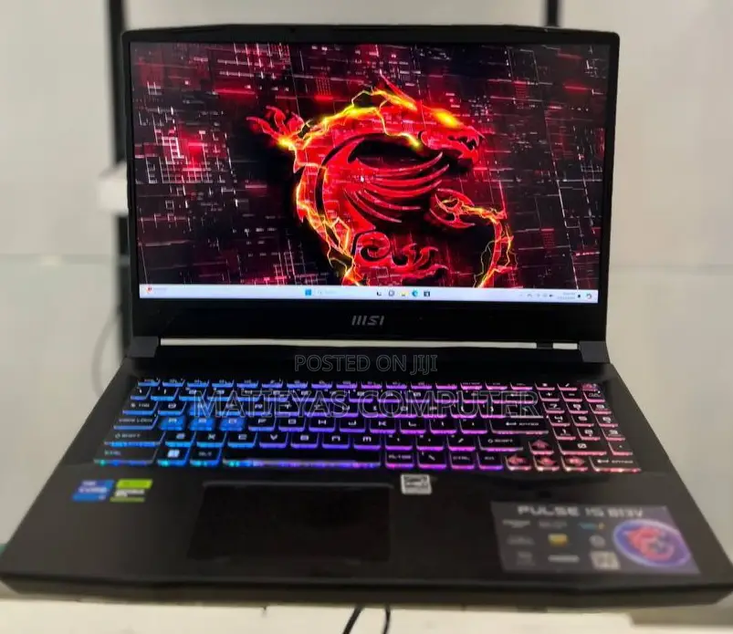 New Laptop MSI Pulse GL66 16GB Intel Core I7 SSD 1T