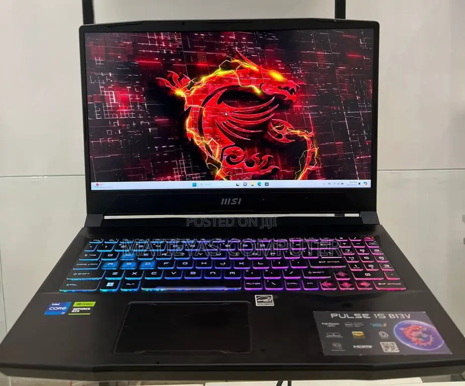 New Laptop MSI Pulse GL66 16GB Intel Core I7 SSD 1T