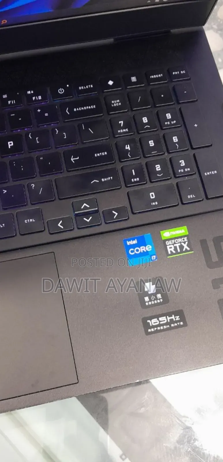 New Laptop HP Omen 16 16GB Intel Core I7 SSD 512GB