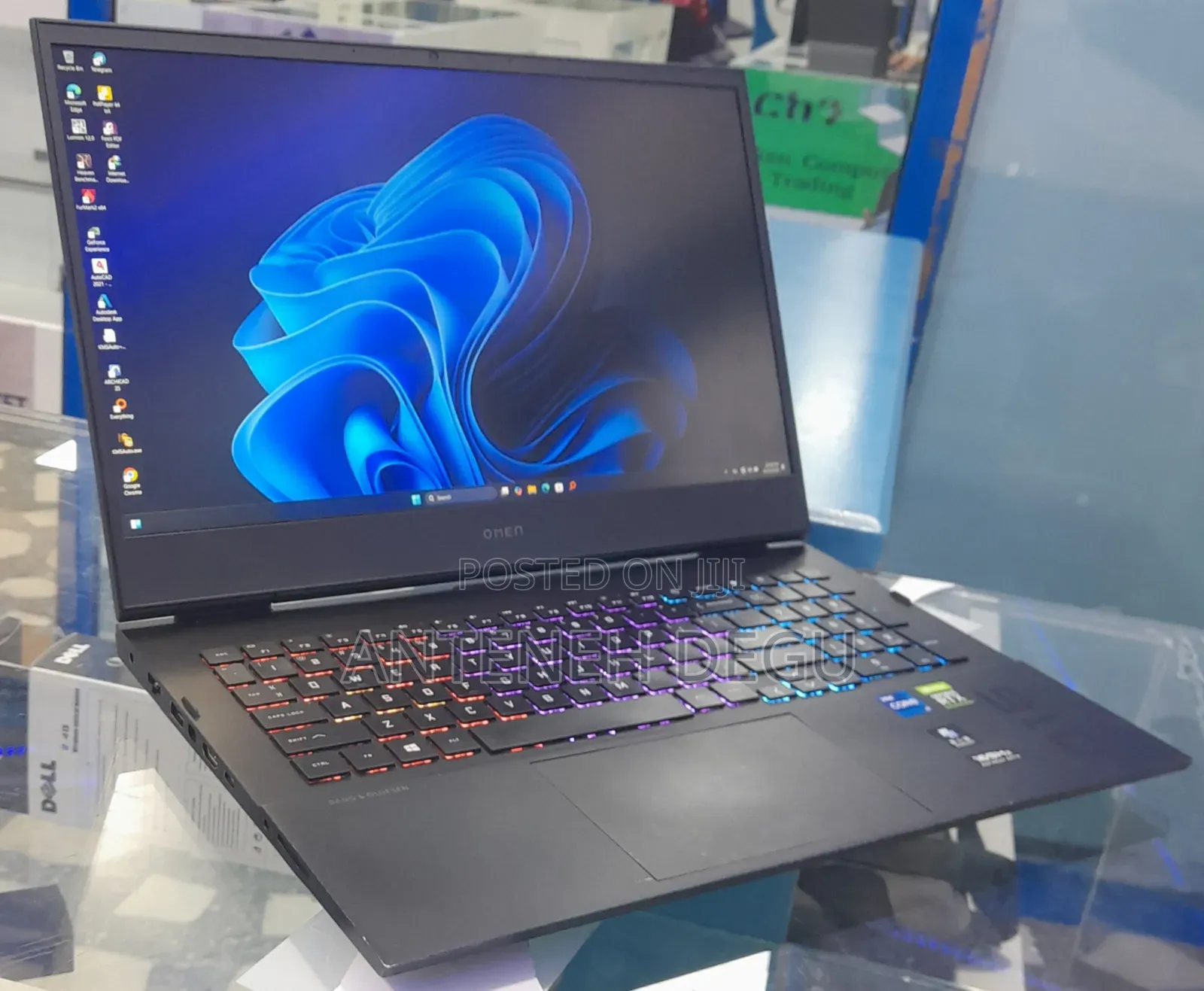 New Laptop HP Omen 16 16GB Intel Core I7 SSD 512GB