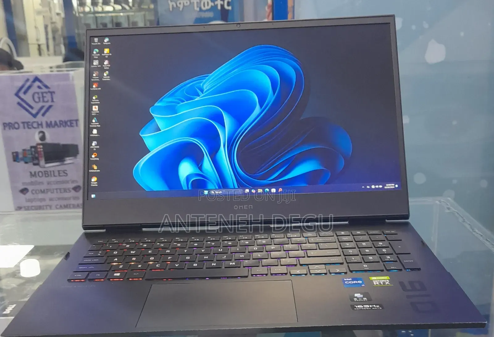 New Laptop HP Omen 16 16GB Intel Core I7 SSD 512GB