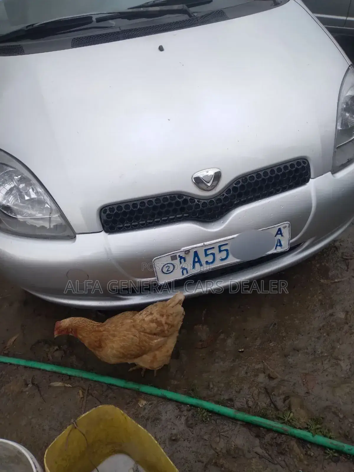 Toyota Vitz 2001 Silver