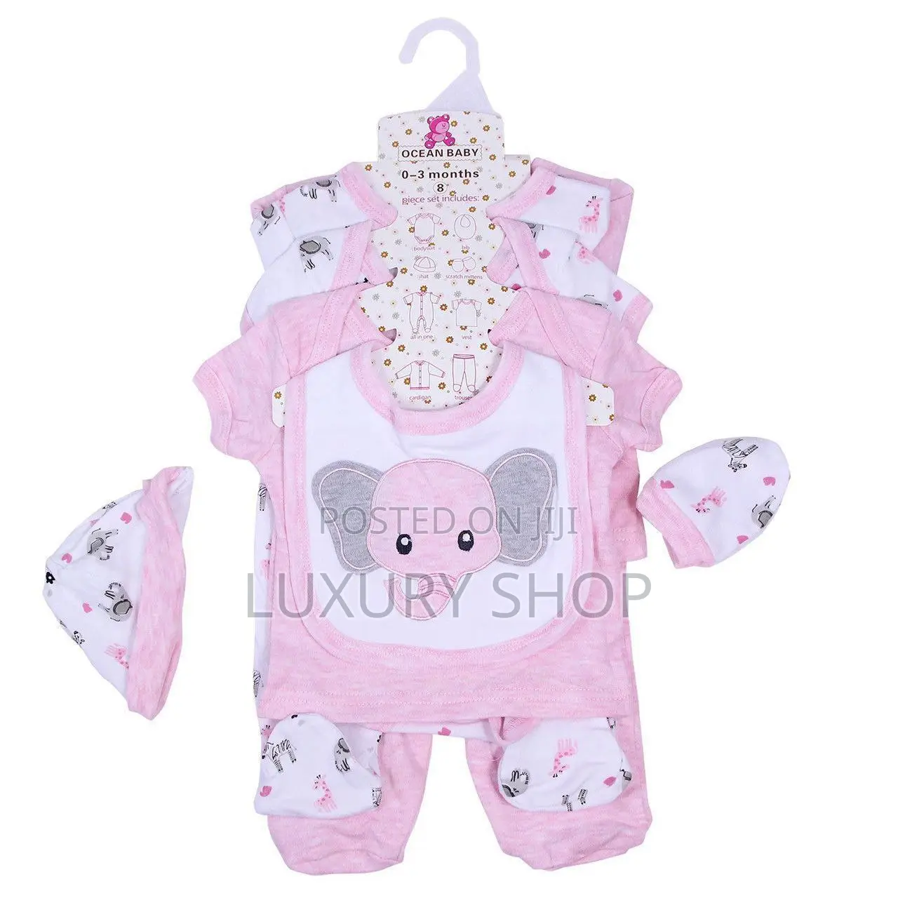 Newborn Baby 8 Pice Package