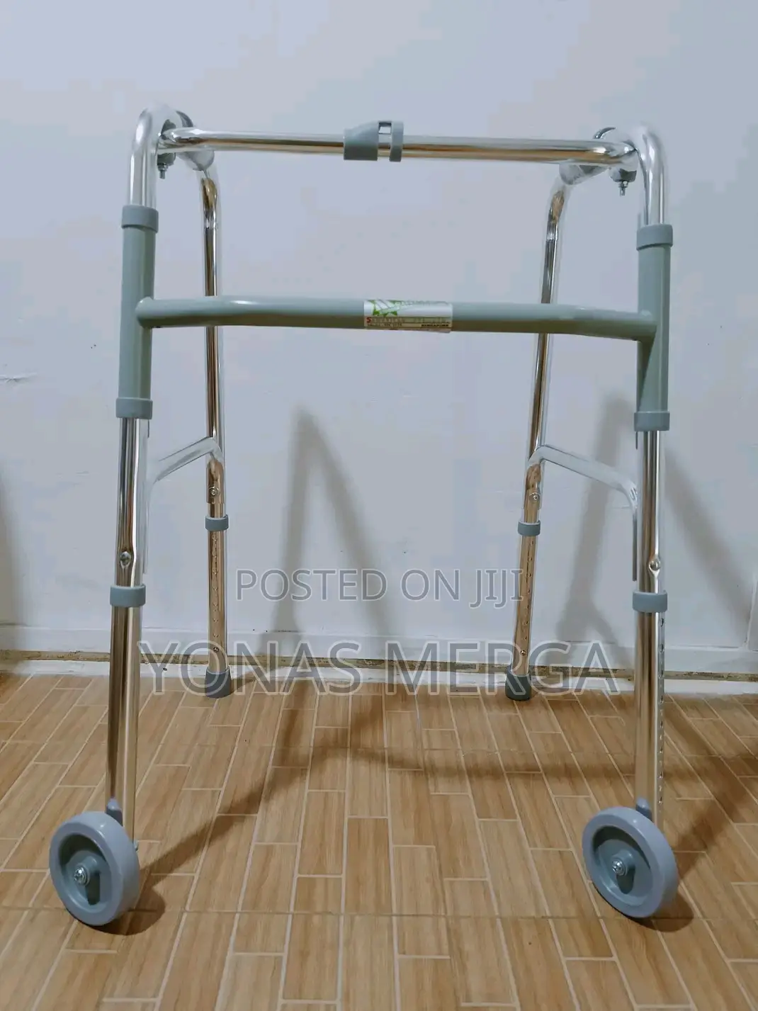 Safe Walkers,One Button Folding Walker፮⎡Medical102-Deluxe