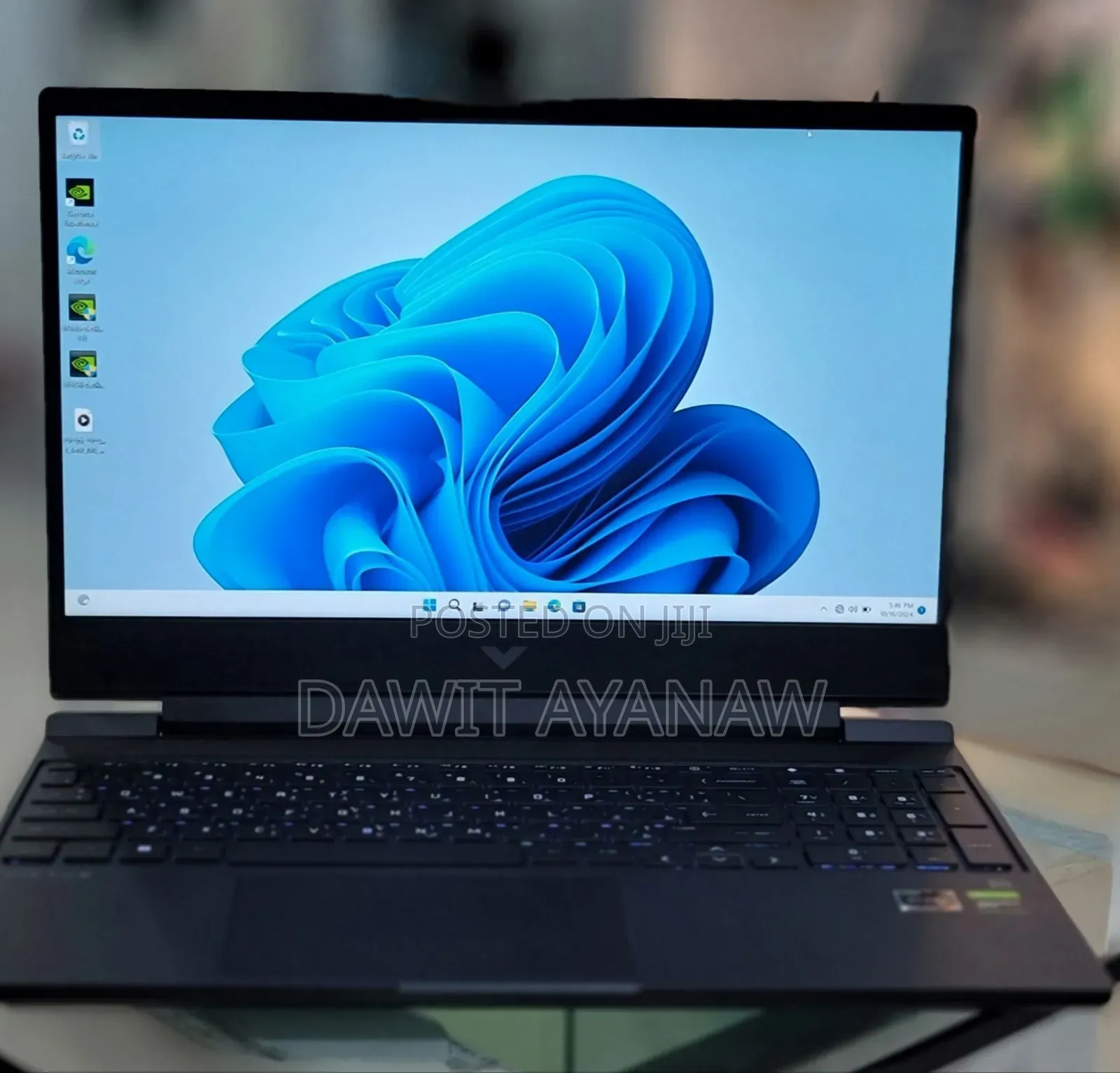 New Laptop HP Victus 15 16GB AMD Ryzen 5 SSD 512GB