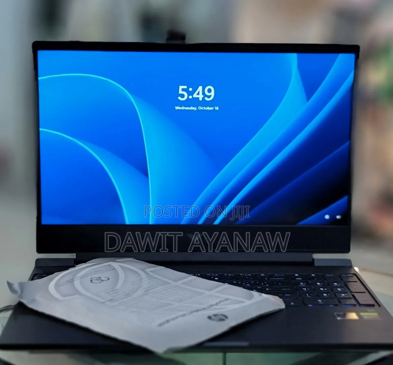 New Laptop HP Victus 15 16GB AMD Ryzen 5 SSD 512GB