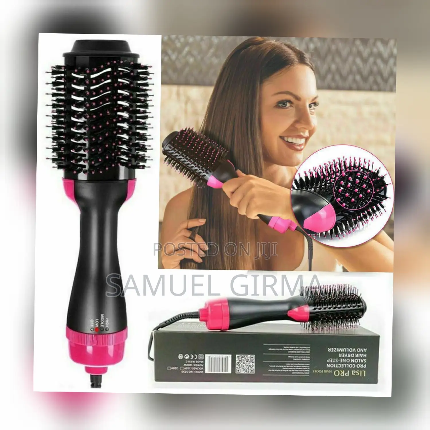 One Step Hair Dryer, Volumizer and Styler