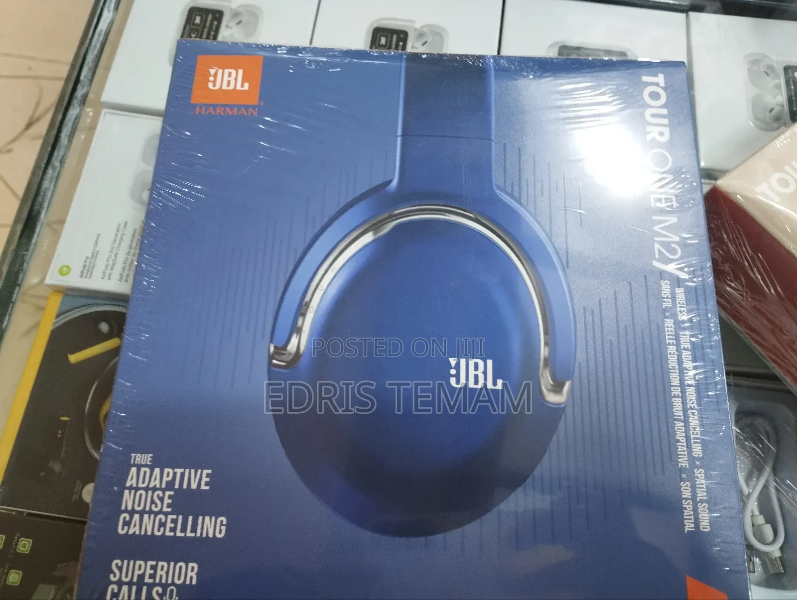 JBL Wireless Tour One M2 Wireless Headset Blue