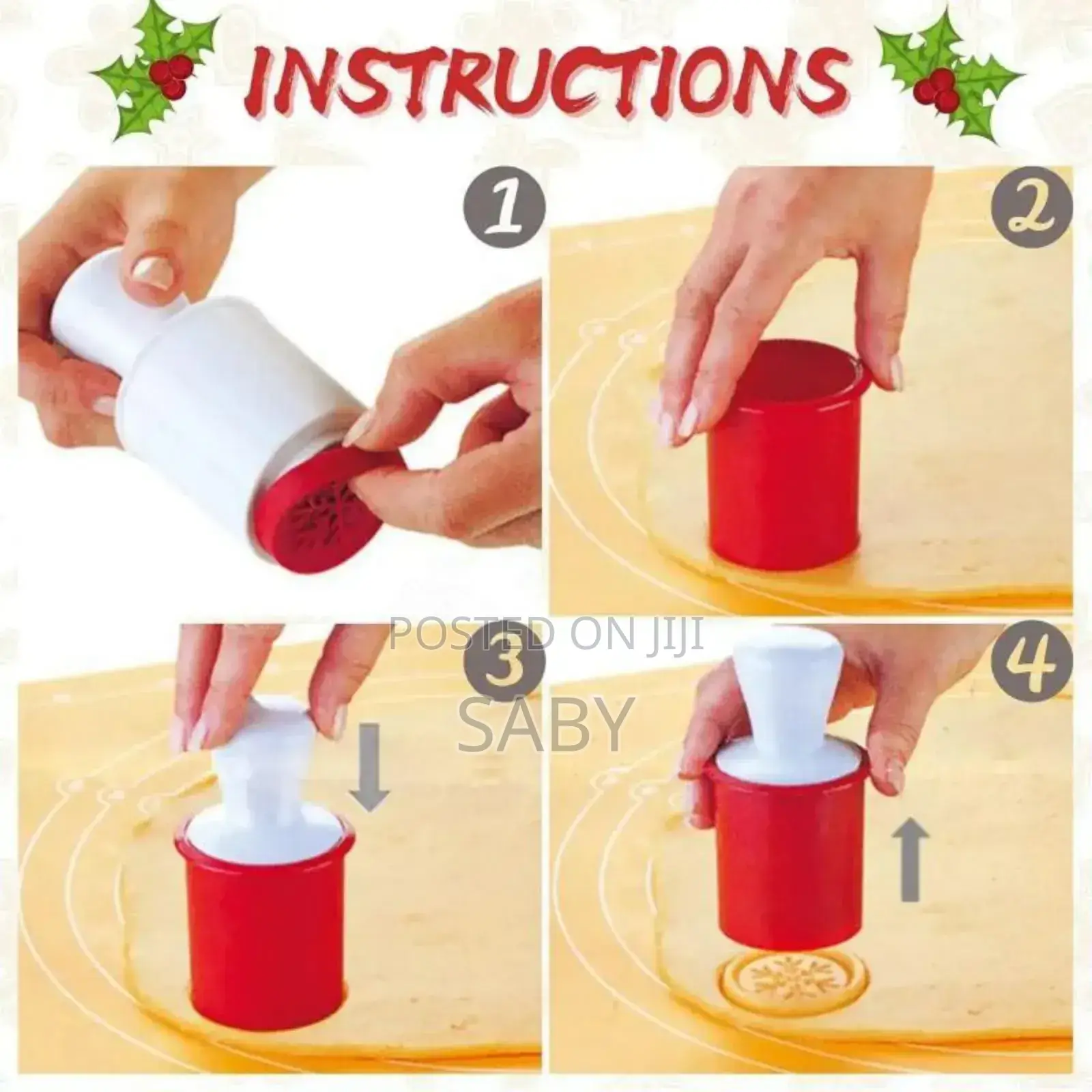 Foundant Decorative Punch Set Square 6 Pc Accessories