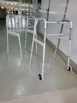 Photo - Walker፪“Medical Walker With Adjustable Height, 30-37 Inches