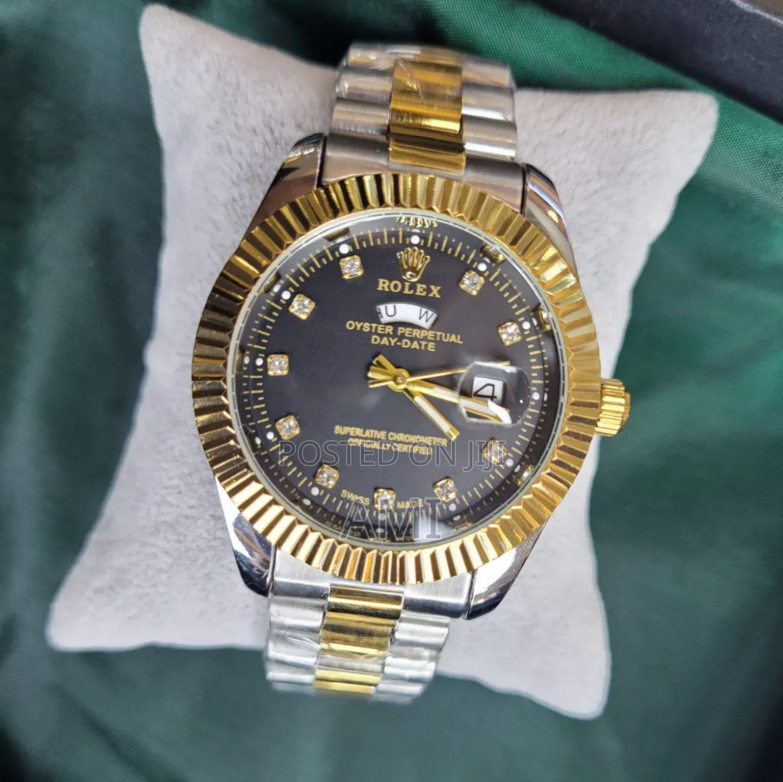 Black Rolex Men's Watch