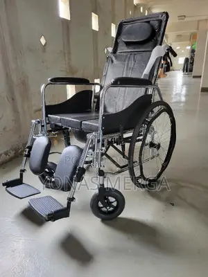 Photo - Commode Wheelchair, 180° Reclining፵%Wheelchair፺[Wheelchair