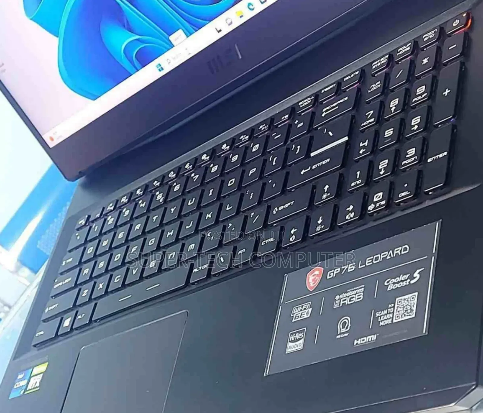 New Laptop MSI GP72 Leopard Pro 16GB Intel Core I7 SSD 1T