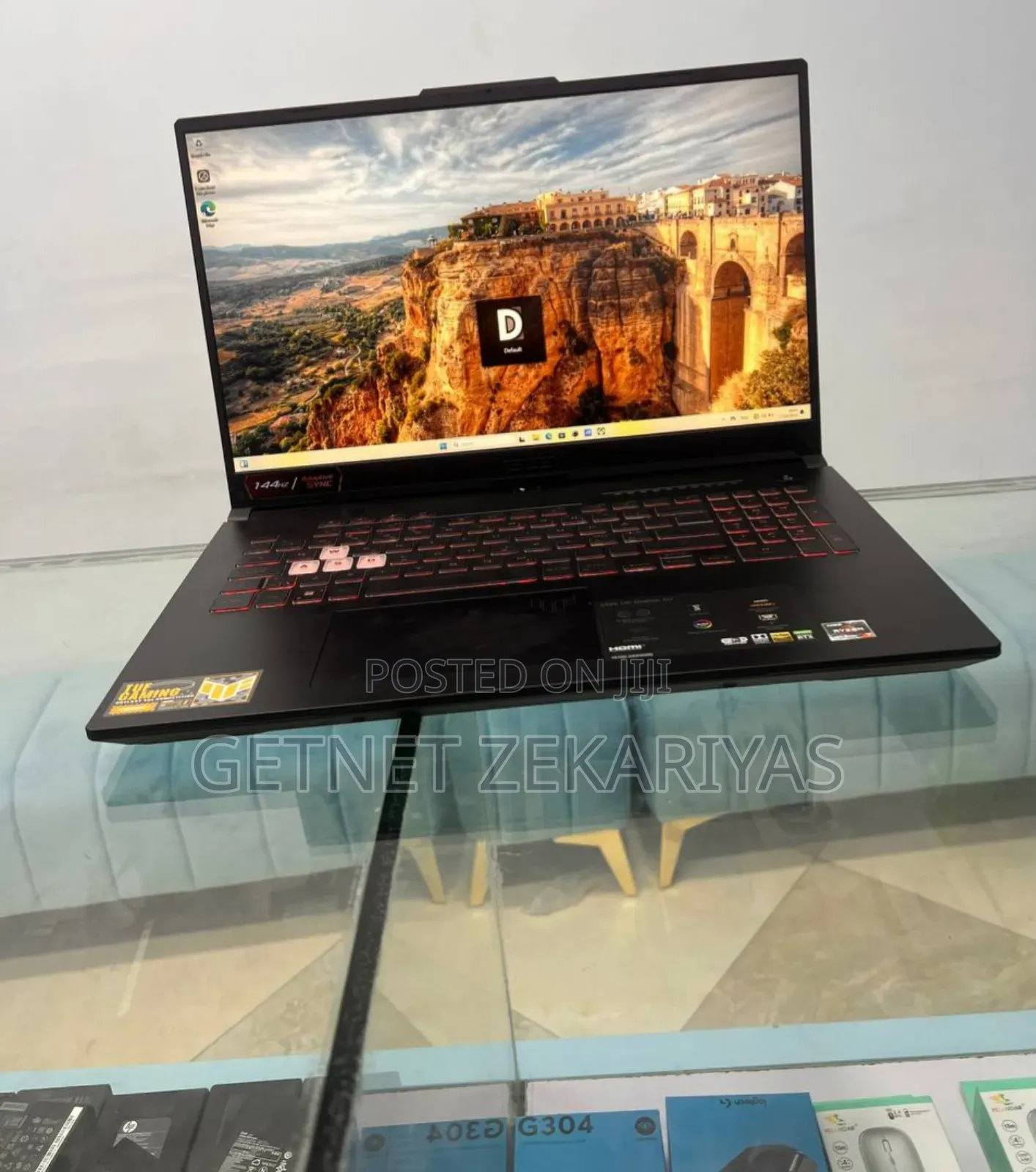 New Laptop Asus TUF Gaming A15 16GB AMD Ryzen 7 SSD 512GB