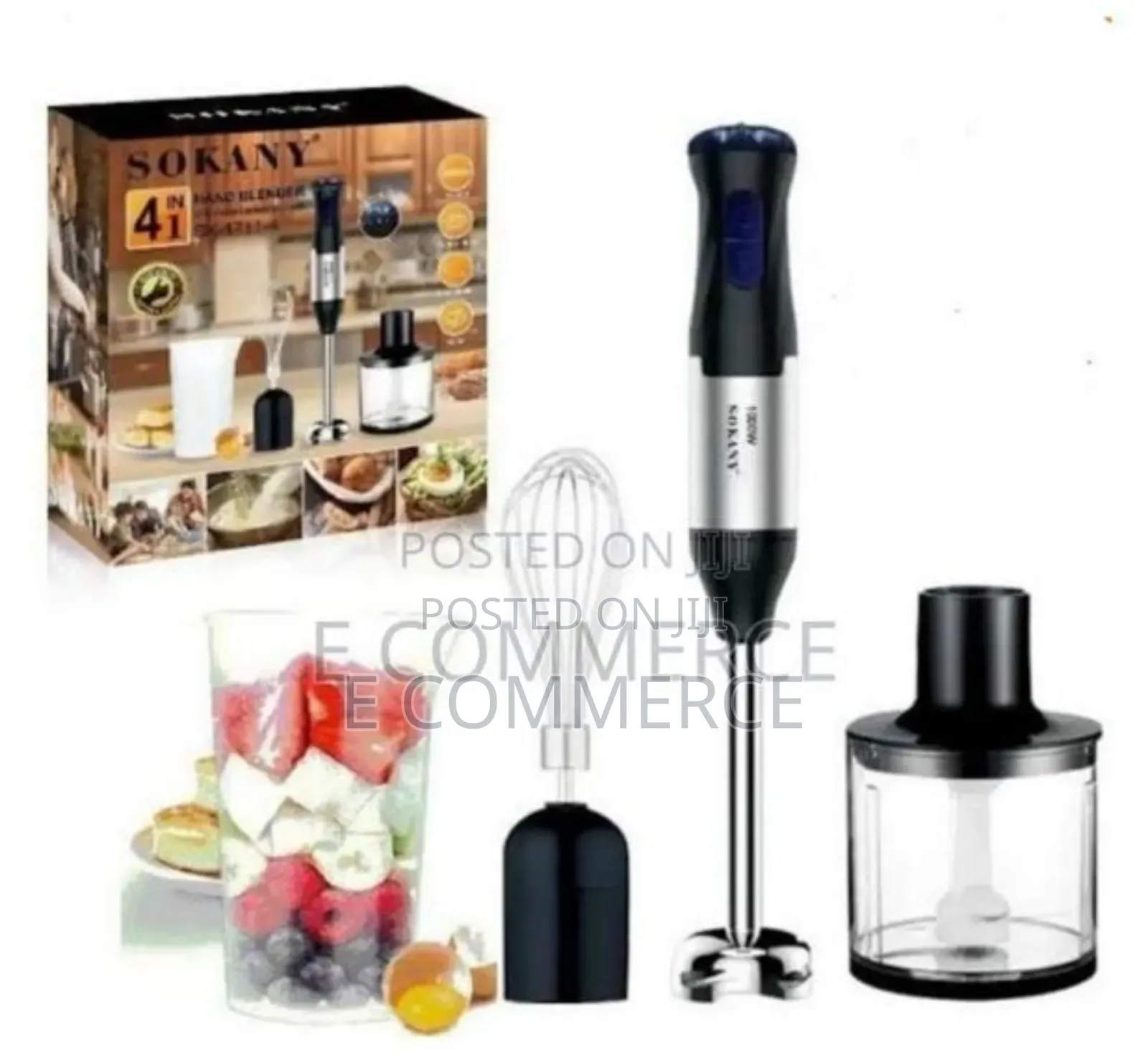 Sokany 4 In 1 Hand Blender