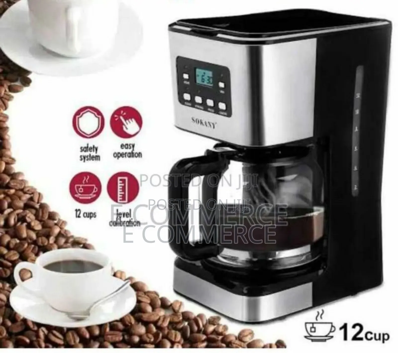 Sokany 12 Cup Coffee Maker